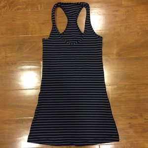 Cool Racerback Inkwell Heathered Slate Size 2